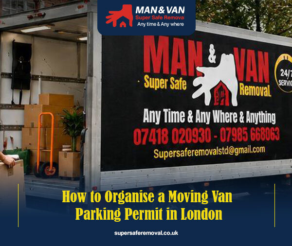 Moving van parking permit London