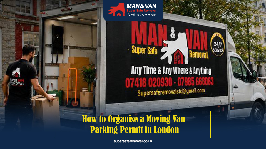 Moving van parking permit London