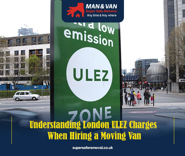 ULEZ charges moving van London