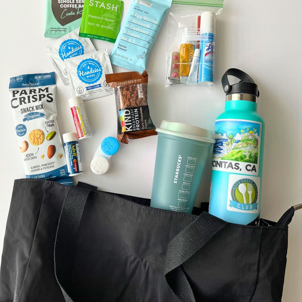 Pack an essentials bag