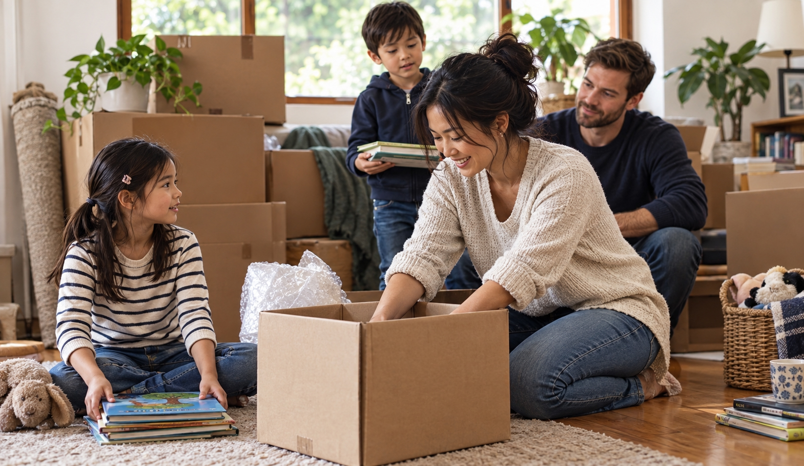 Let Children Help with Simple Packing