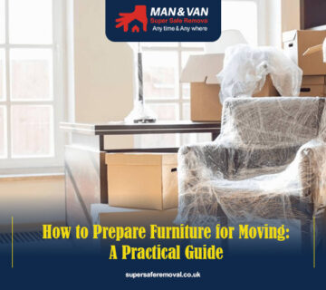 Prepare furniture for moving