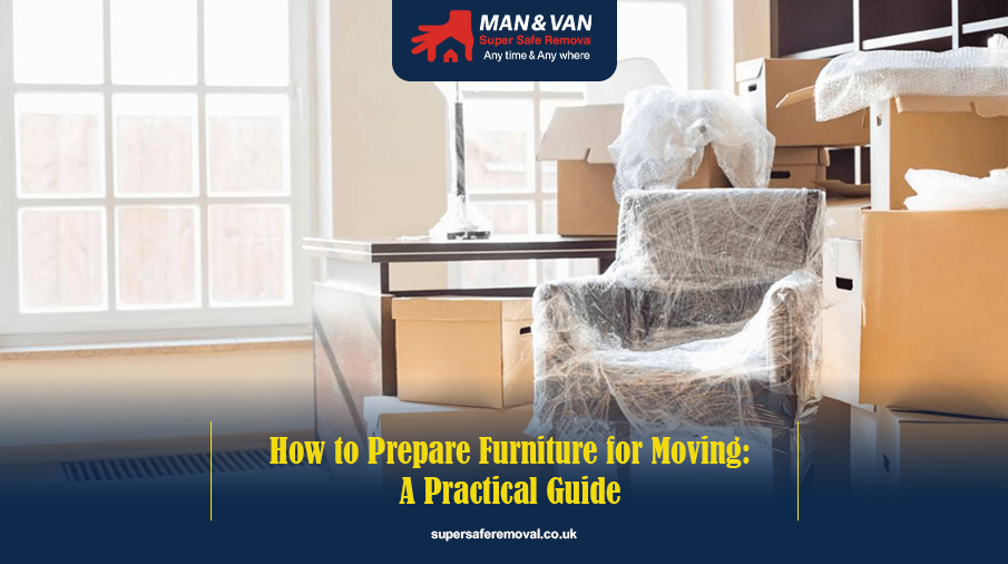Prepare furniture for moving