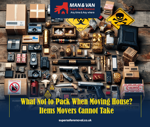 What not to pack when moving house