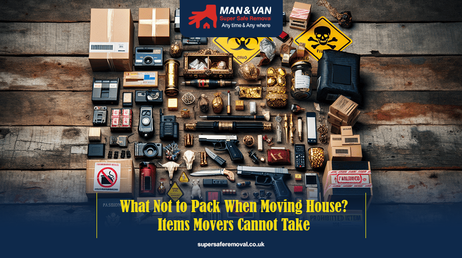 What not to pack when moving house